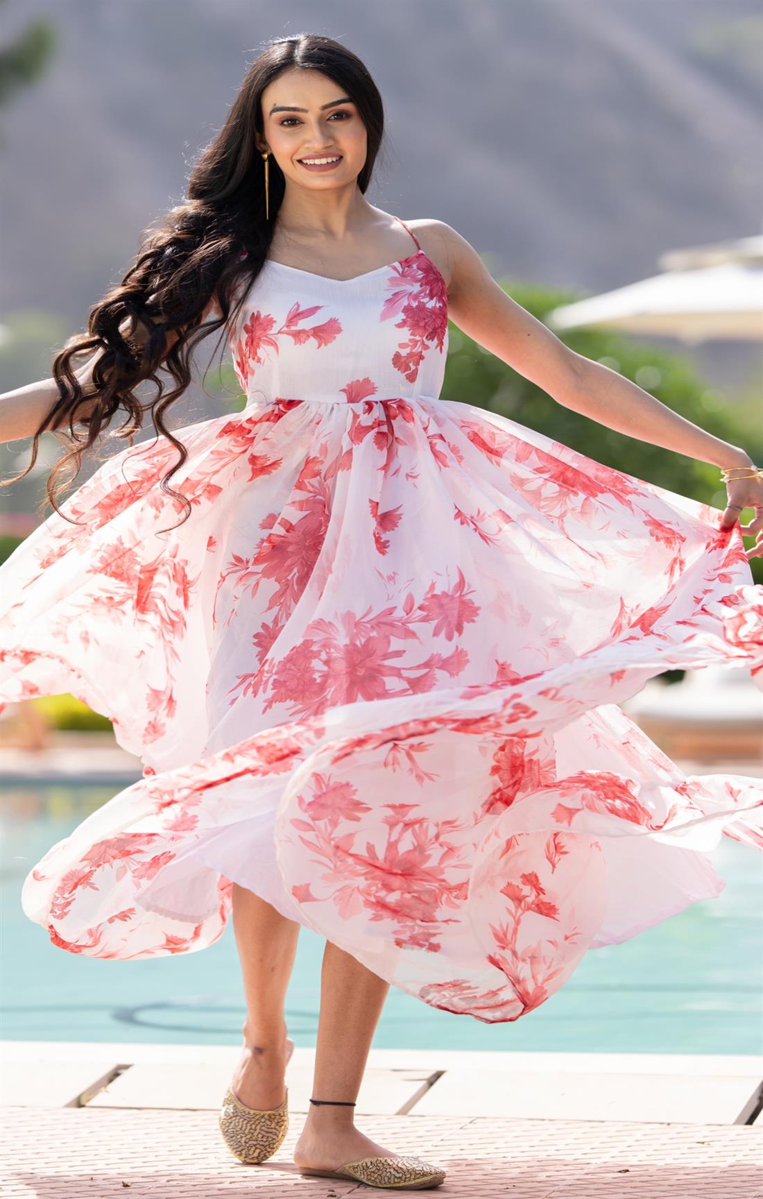 DIANA RED DRESS