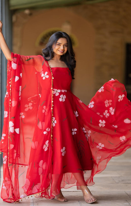 Venetian Red Suit Set