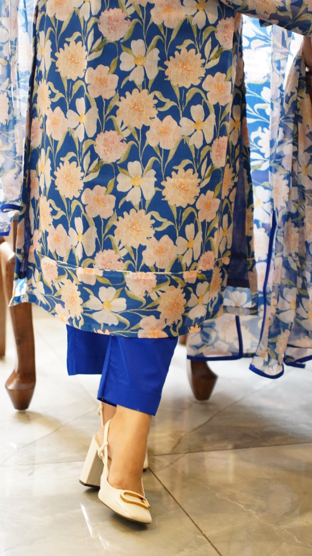 Bindweed Blue suit set