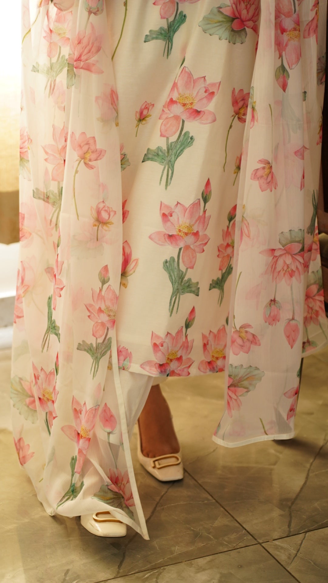 Pearl Lotus Suit Set