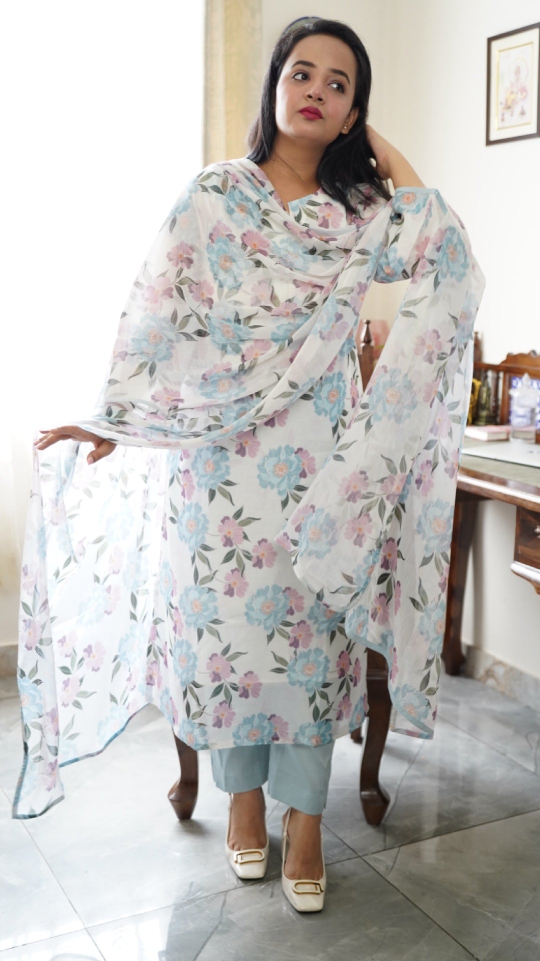 Magnolia Sky Suit Set