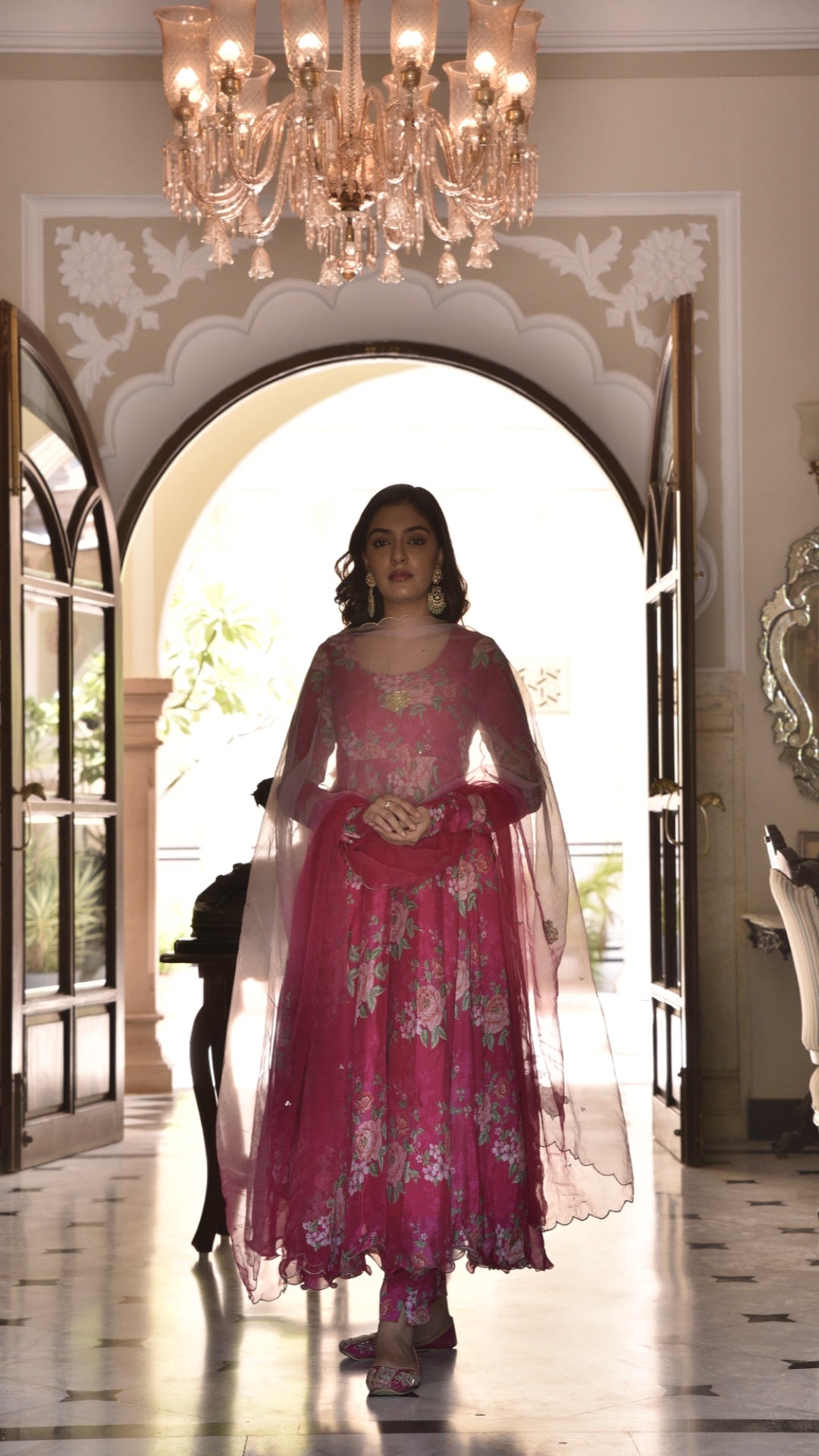 Rosaline Dark Pink Suit Set