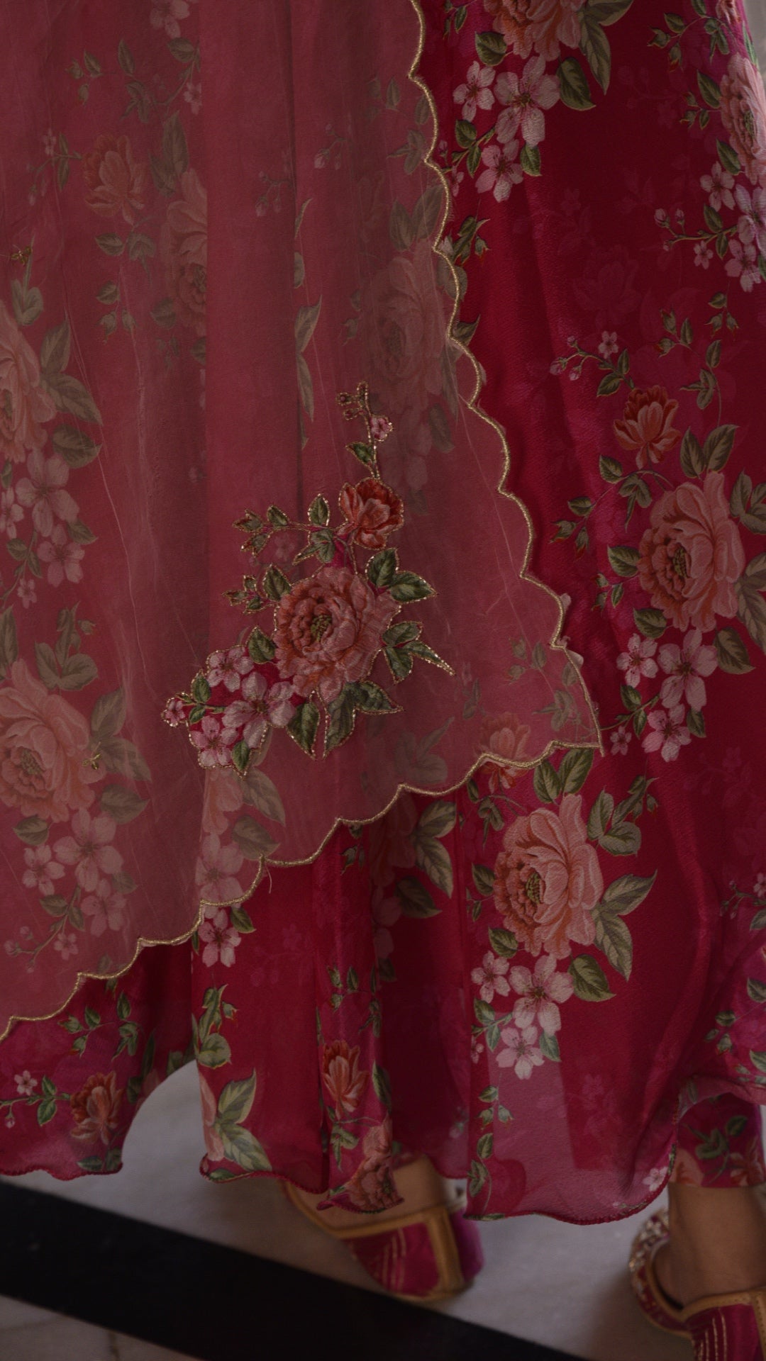 Rosaline Dark Pink Suit Set