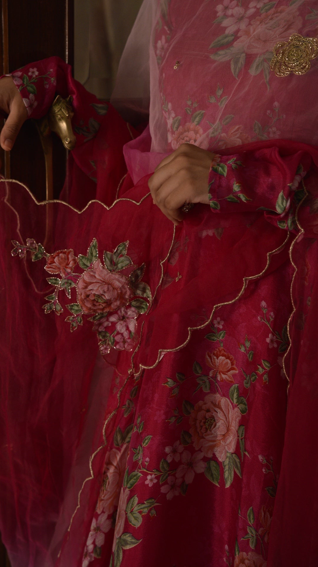Rosaline Dark Pink Suit Set