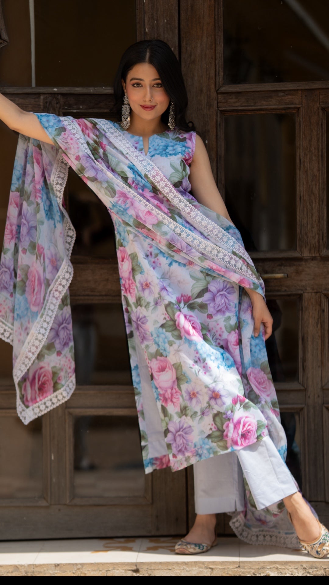 Nirvana Floral Suit Set