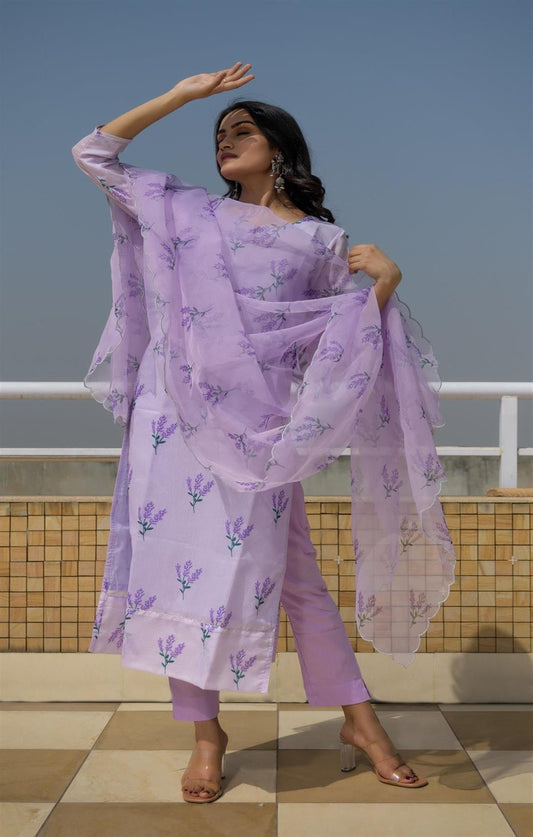 LAVENDER SUIT SET