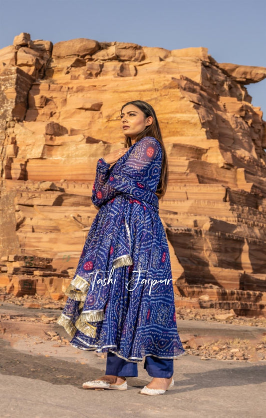 MAYUR BANDHANI SUIT SET