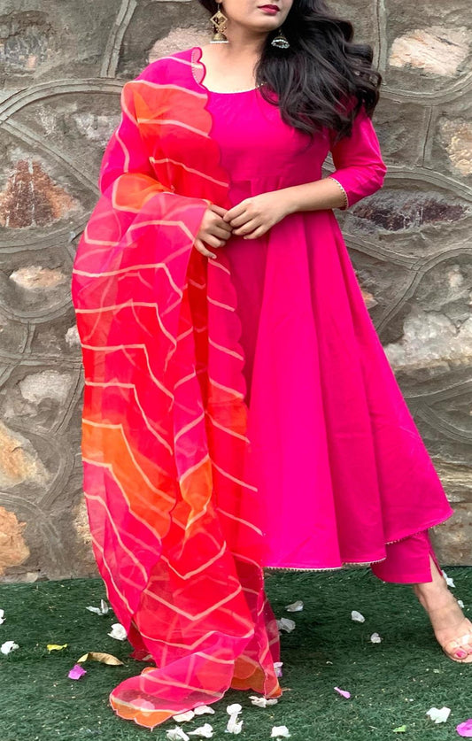 RANI LEHERIYA SUIT SET