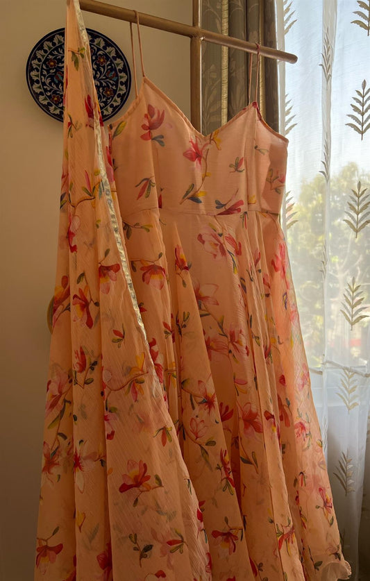 PEACHY BUTTERFLY SUIT SET