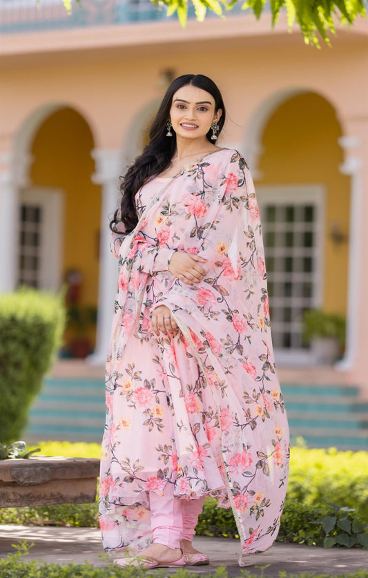 MAJESTIC FLOWERS SUIT SET