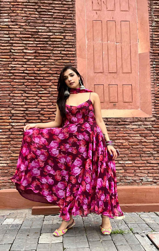 SUKHMANI GULAB SUIT SET