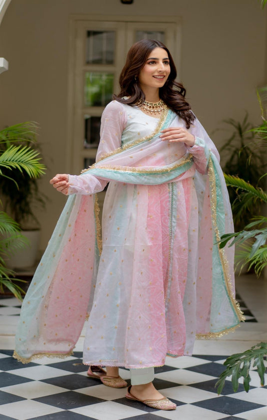 Mehar Seagreen Suit Set