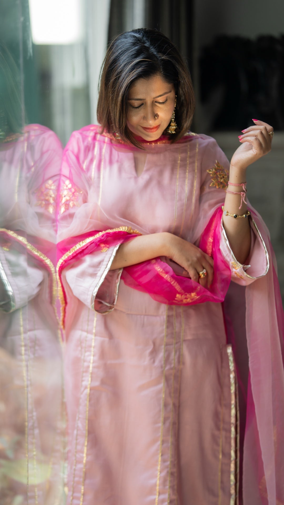 Maya Dream Dusky Rose Suit Set