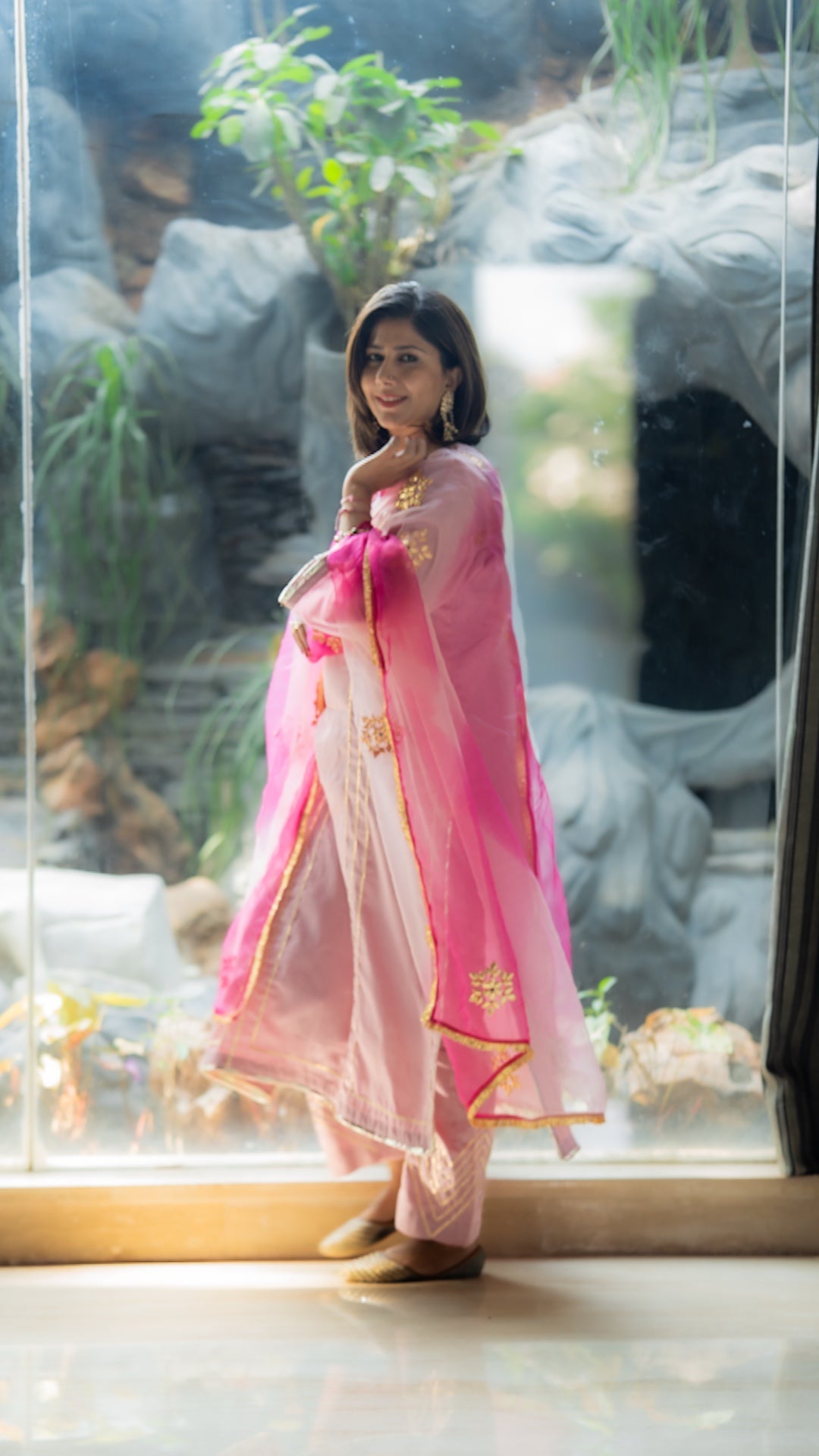 Maya Dream Dusky Rose Suit Set