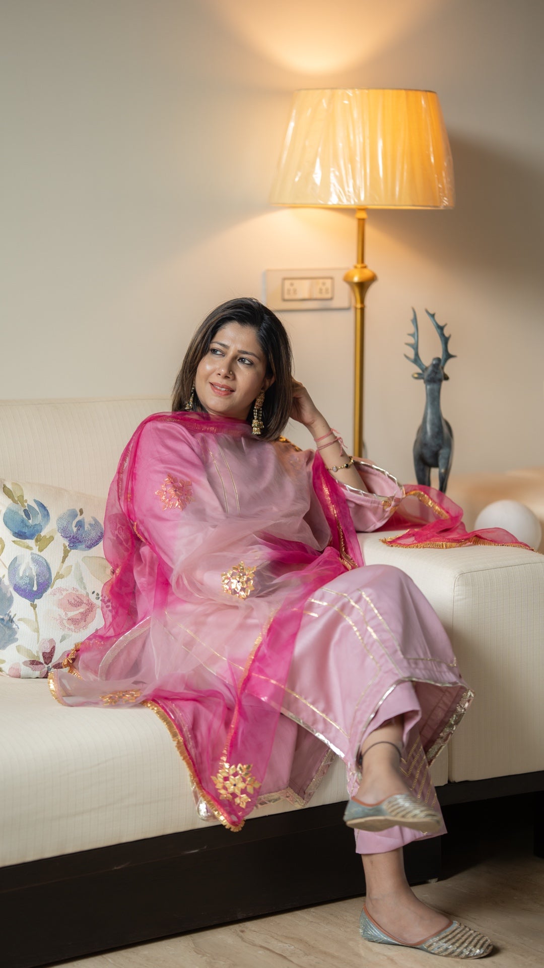 Maya Dream Dusky Rose Suit Set