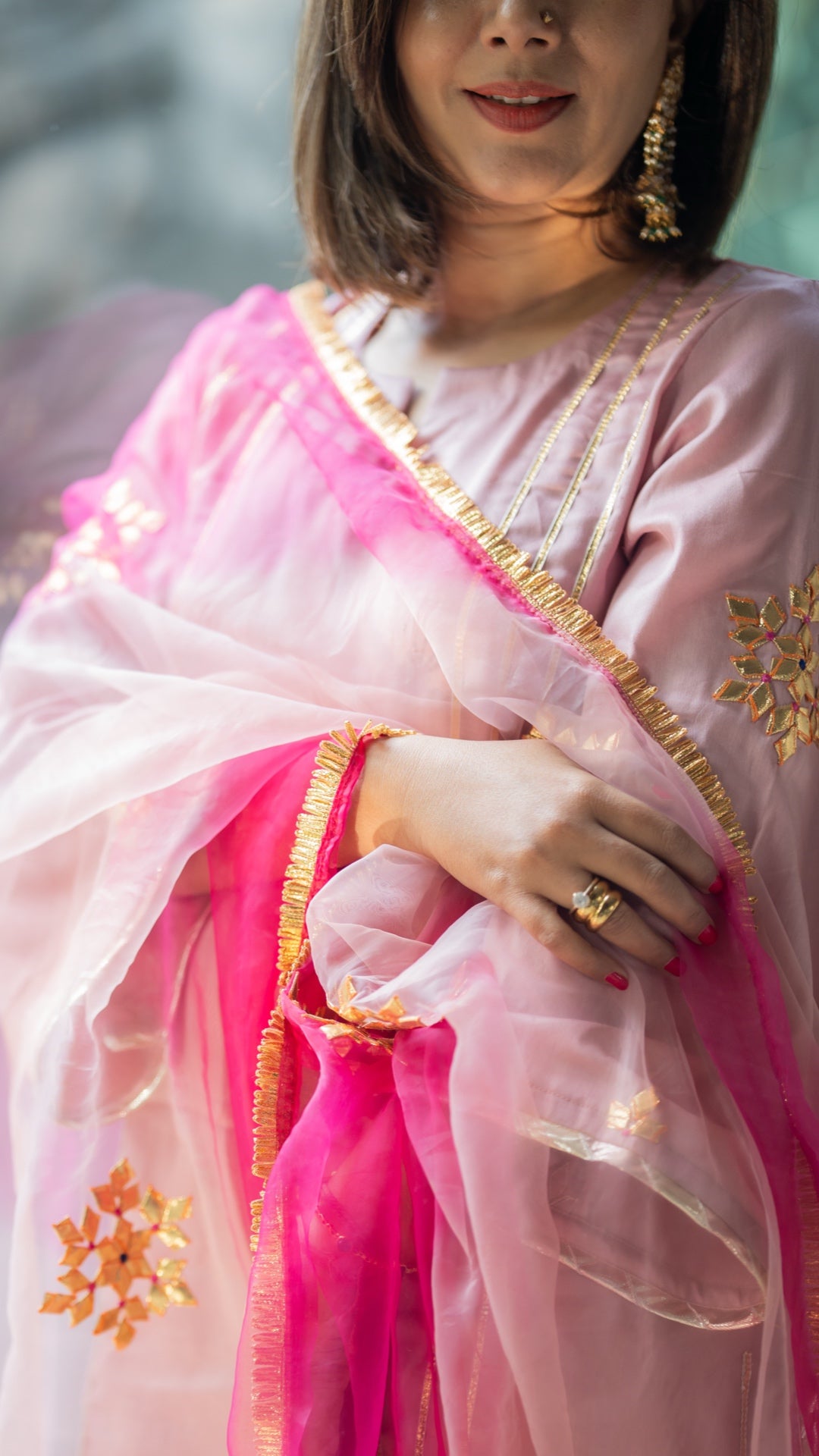 Maya Dream Dusky Rose Suit Set