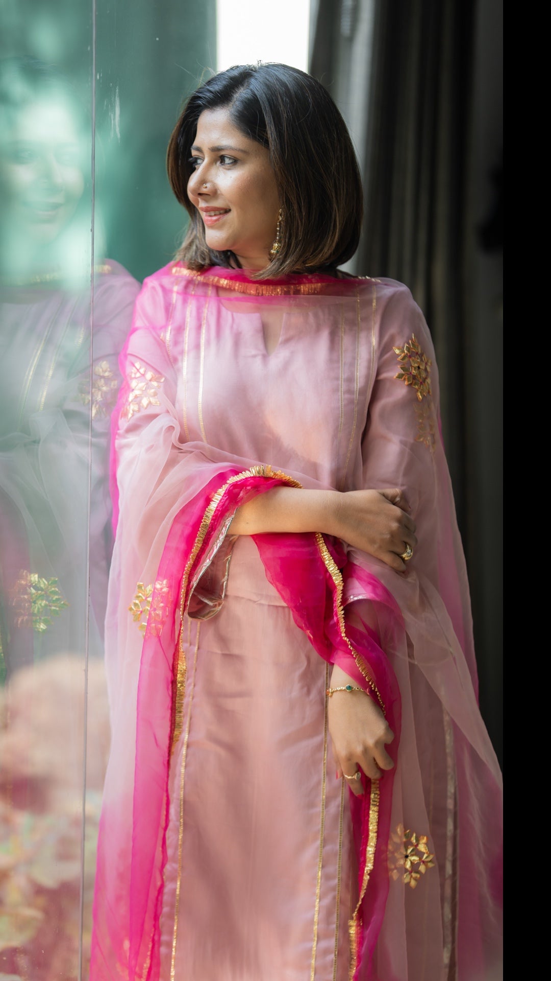 Maya Dream Dusky Rose Suit Set