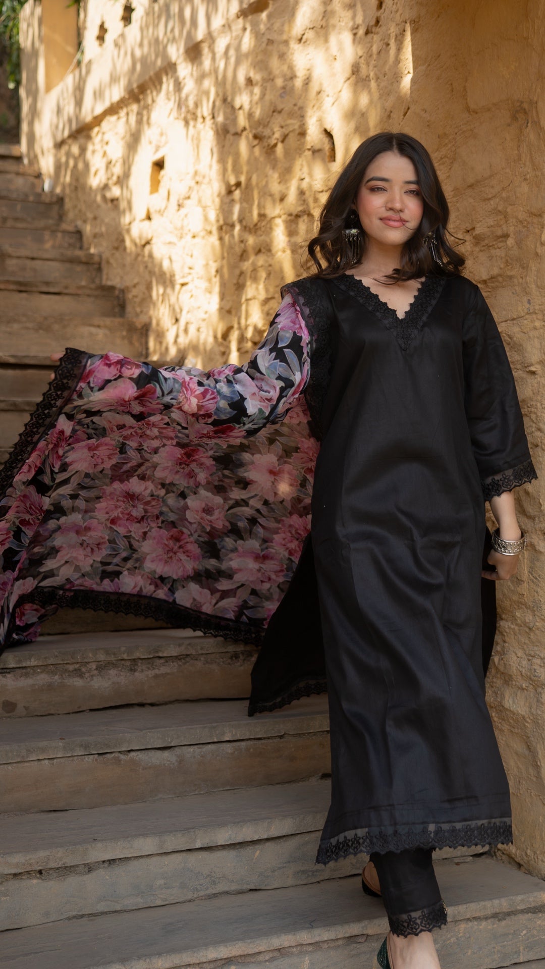 Surma Floral Suit Set