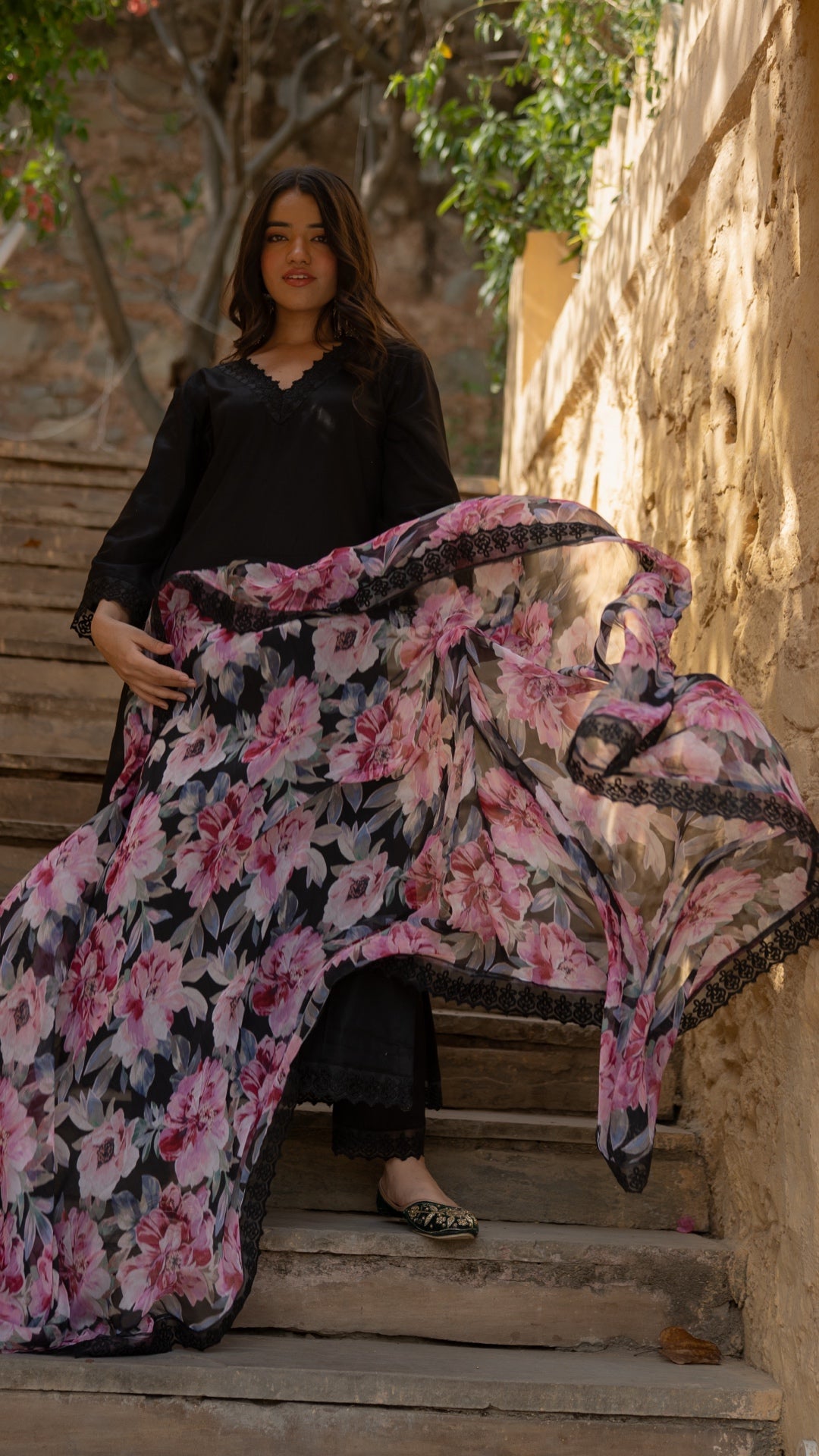 Surma Floral Suit Set
