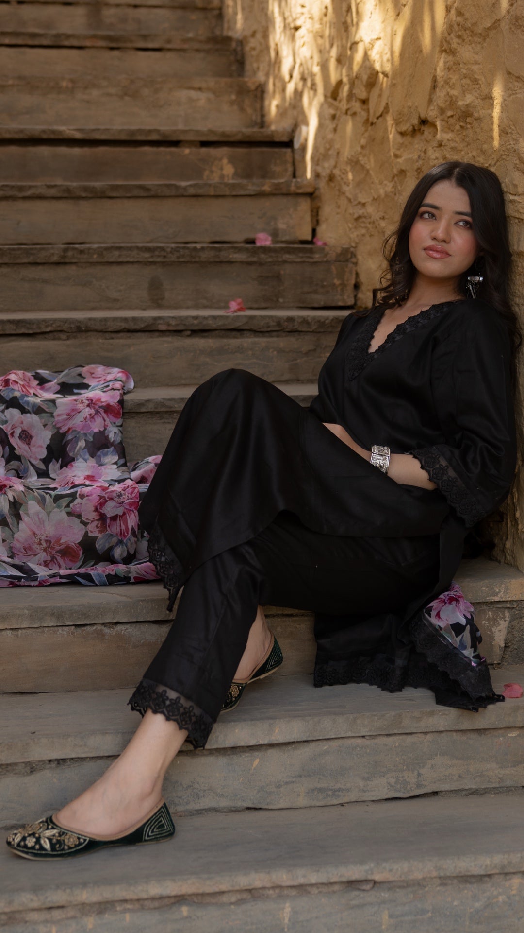 Surma Floral Suit Set