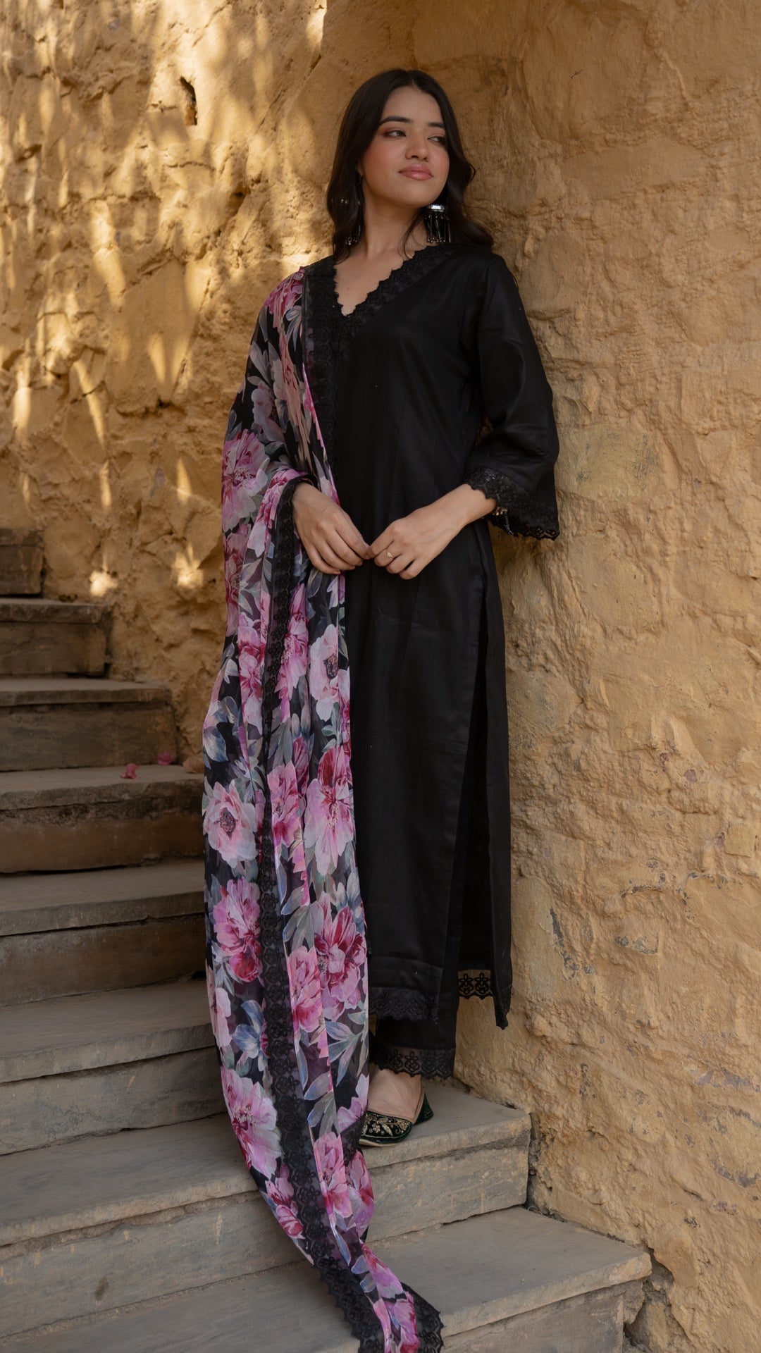 Surma Floral Suit Set
