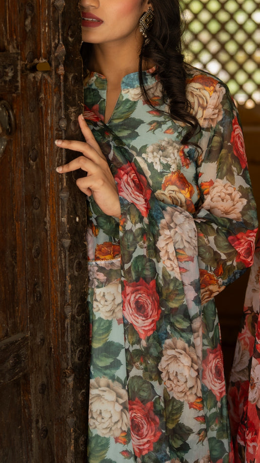 Rose  Forest Suit Set