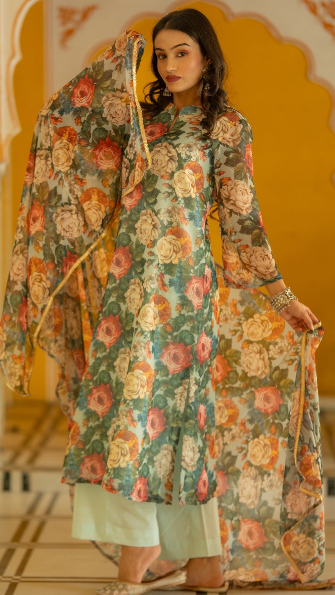 Rose  Forest Suit Set