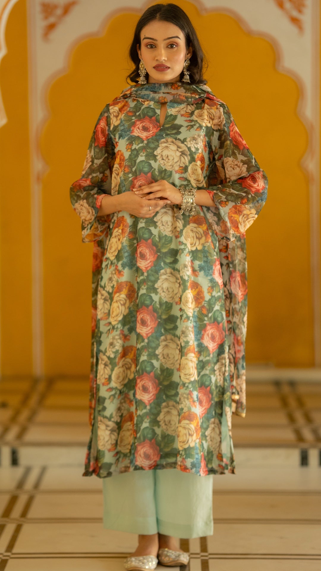 Rose  Forest Suit Set