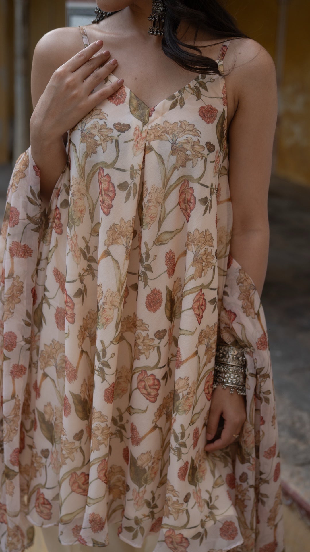 Jaal White Farshi Suit Set
