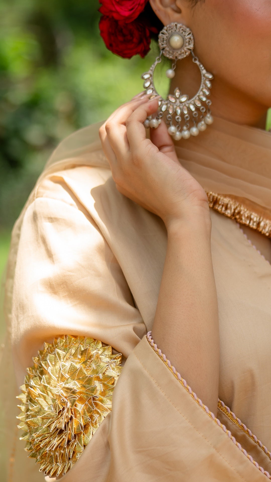 Mohini Beige Suit Set