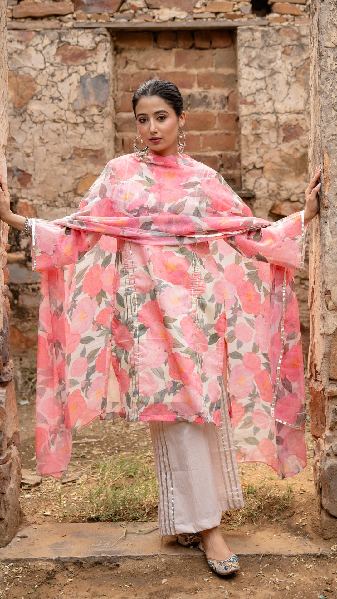 Sukh Chiffon  Suit Set