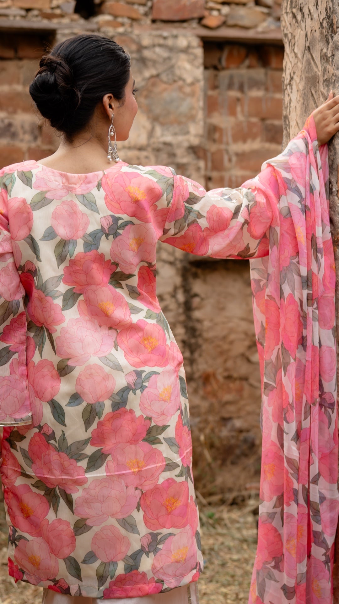 Sukh Chiffon  Suit Set