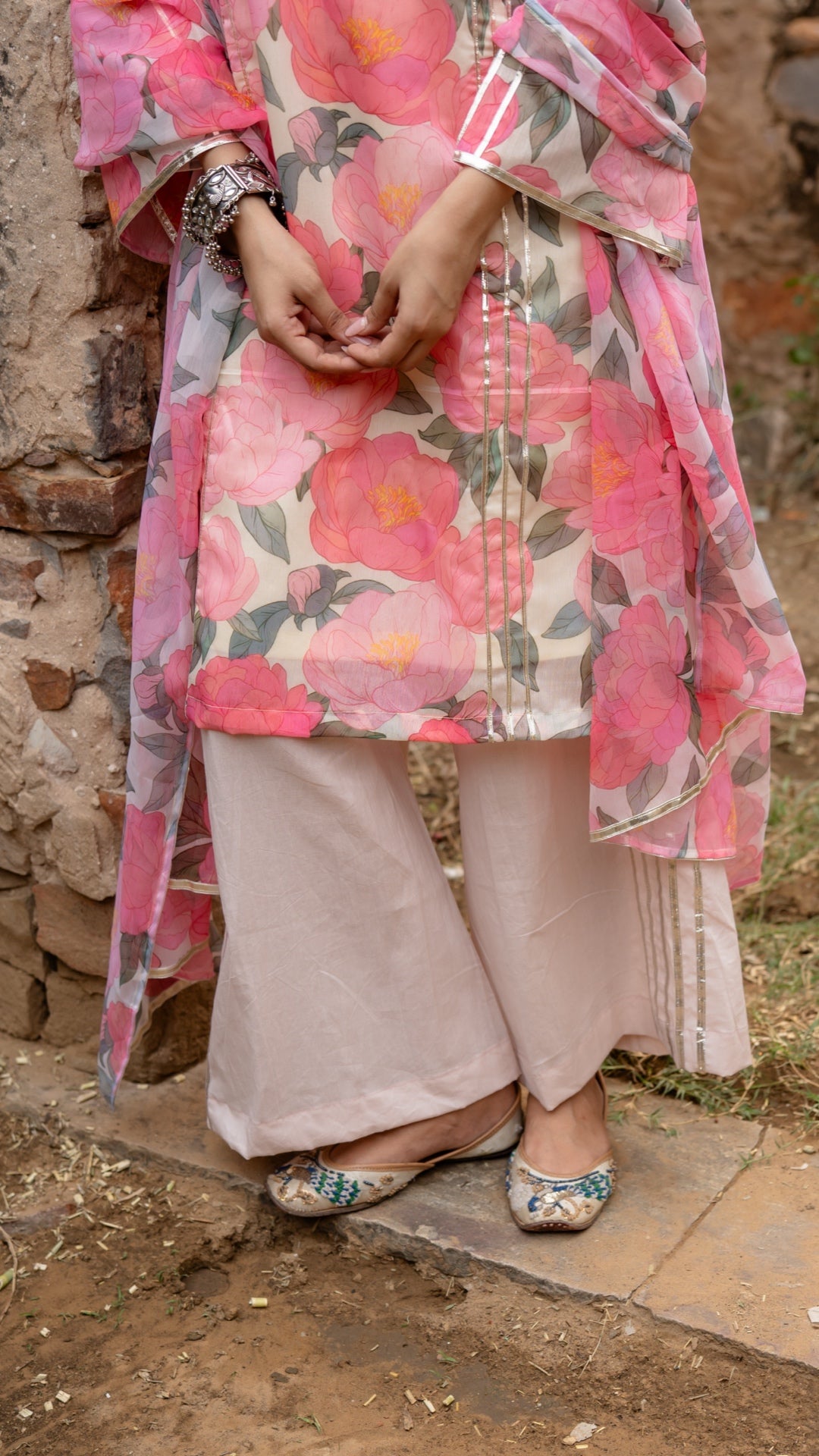 Sukh Chiffon  Suit Set