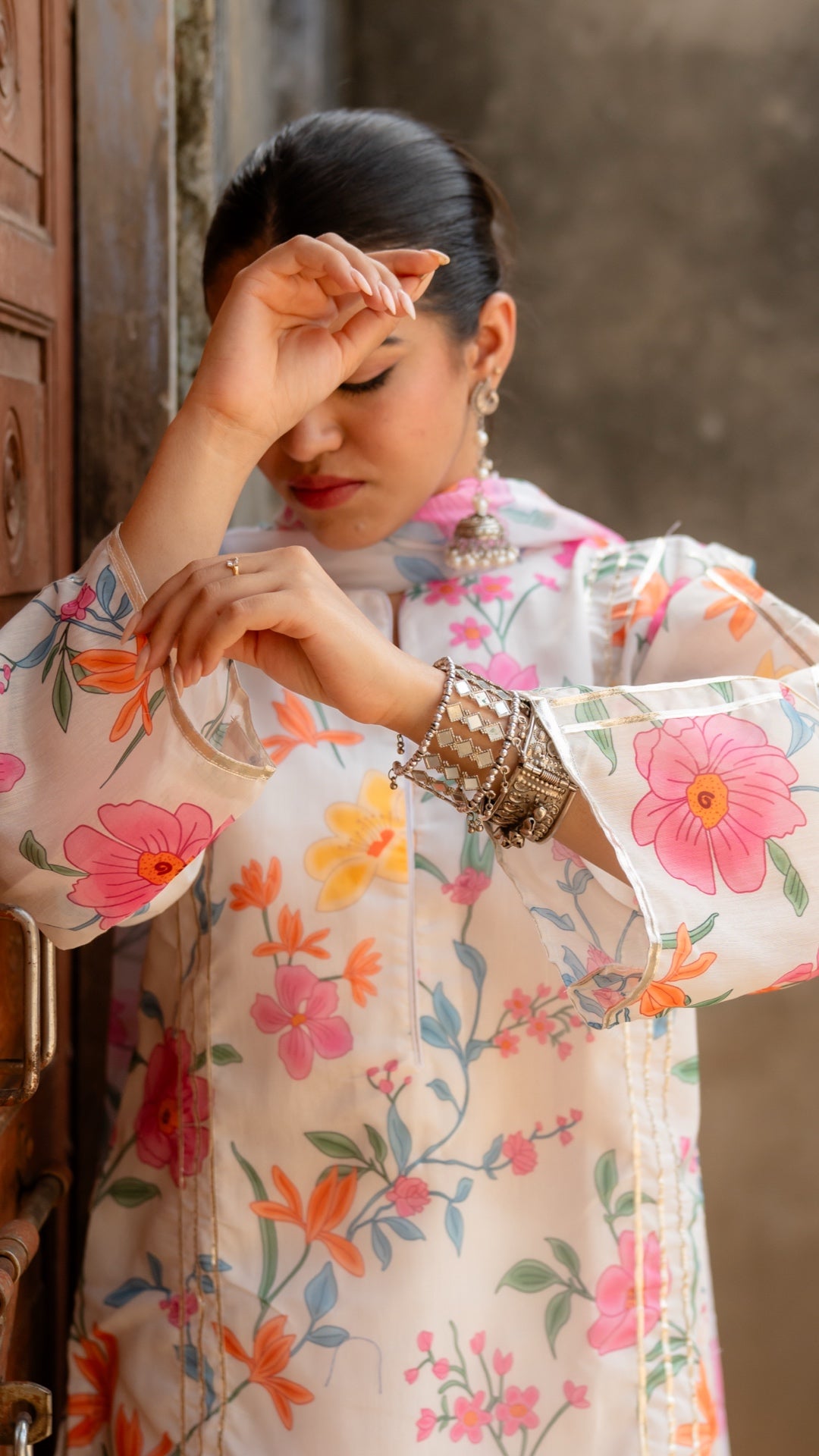 Ruhani Chiffon Suit Set