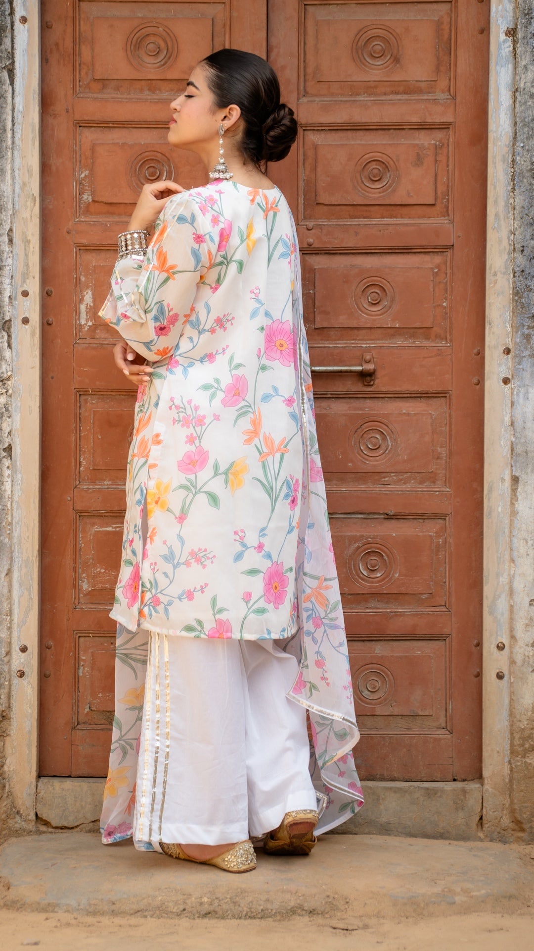 Ruhani Chiffon Suit Set