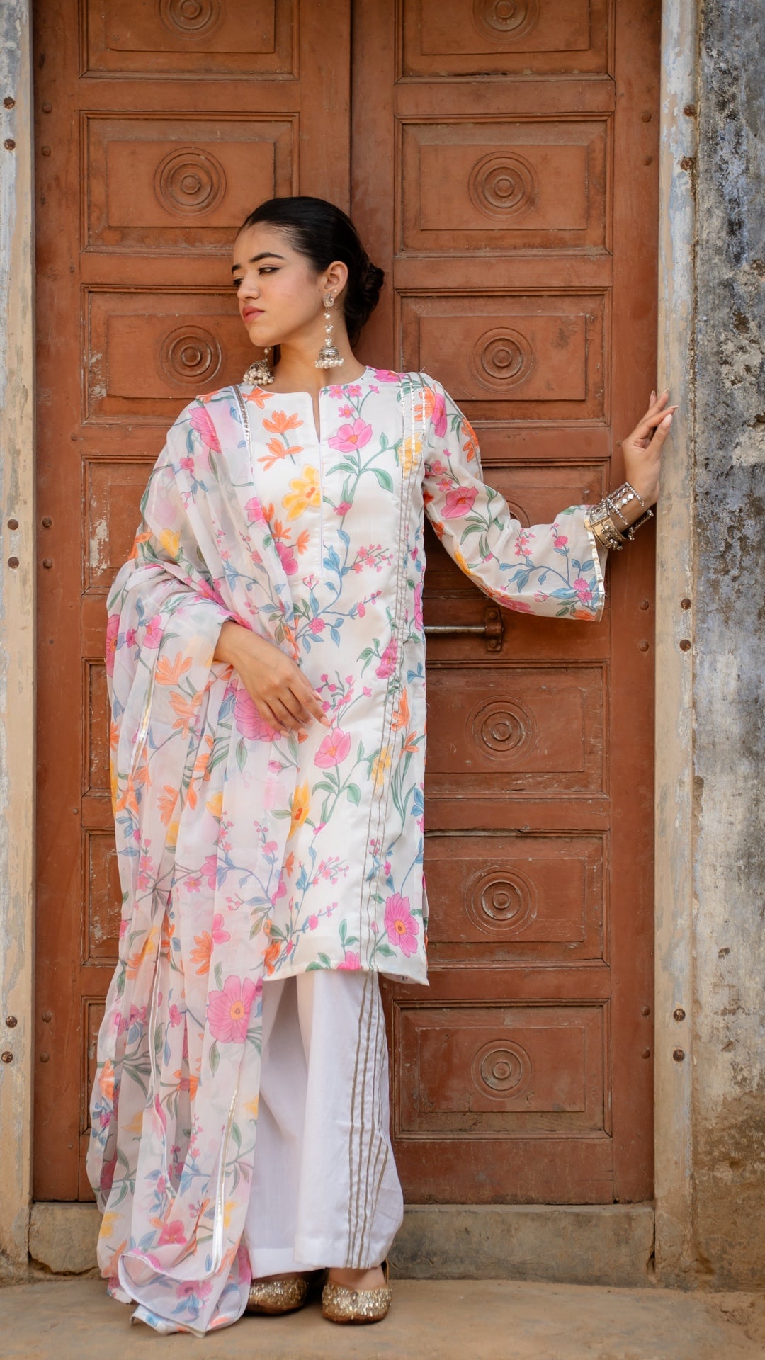 Ruhani Chiffon Suit Set
