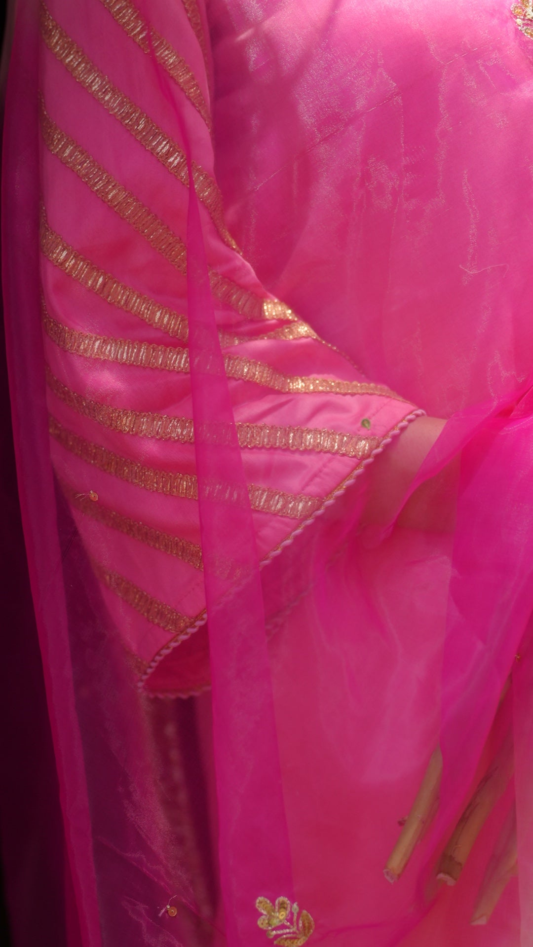 Mohini Peach & Pink Suit Set