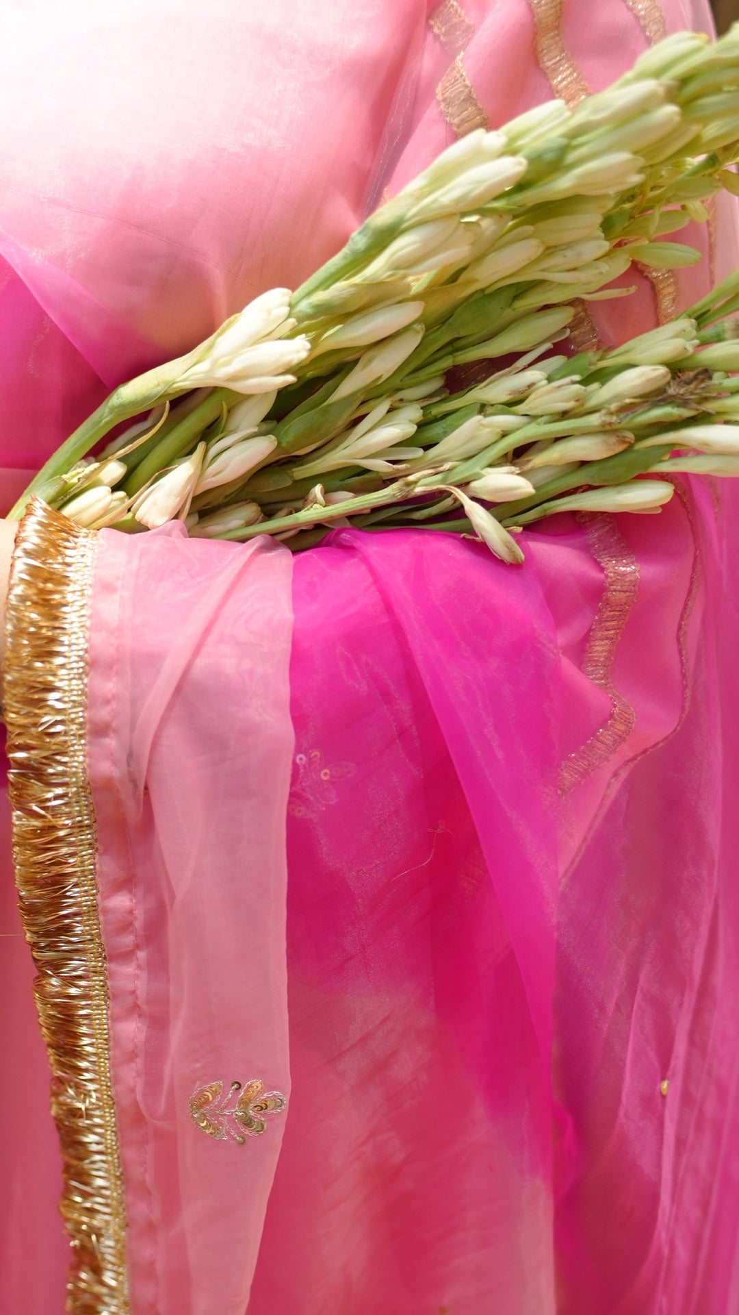 Mohini Peach & Pink Suit Set