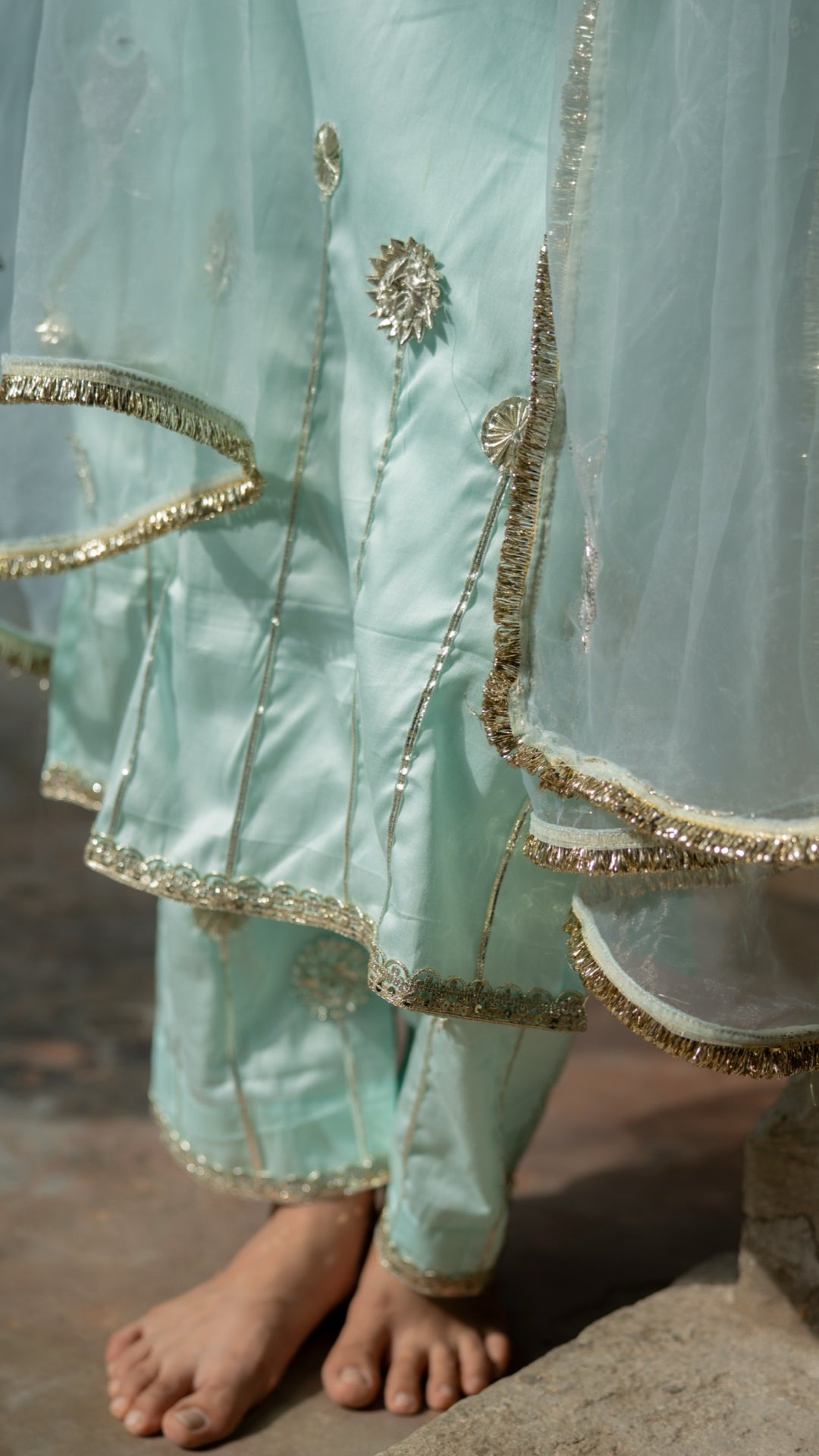 Machli Neel   Suit Set