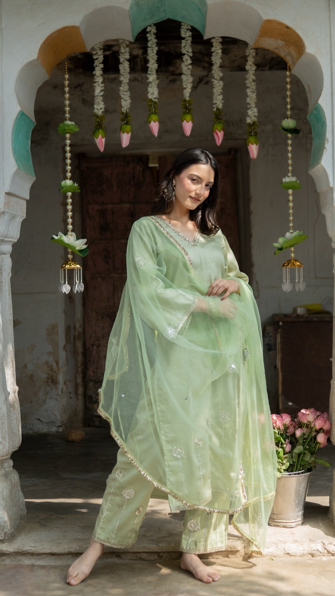 Machli   Hara  Suit Set