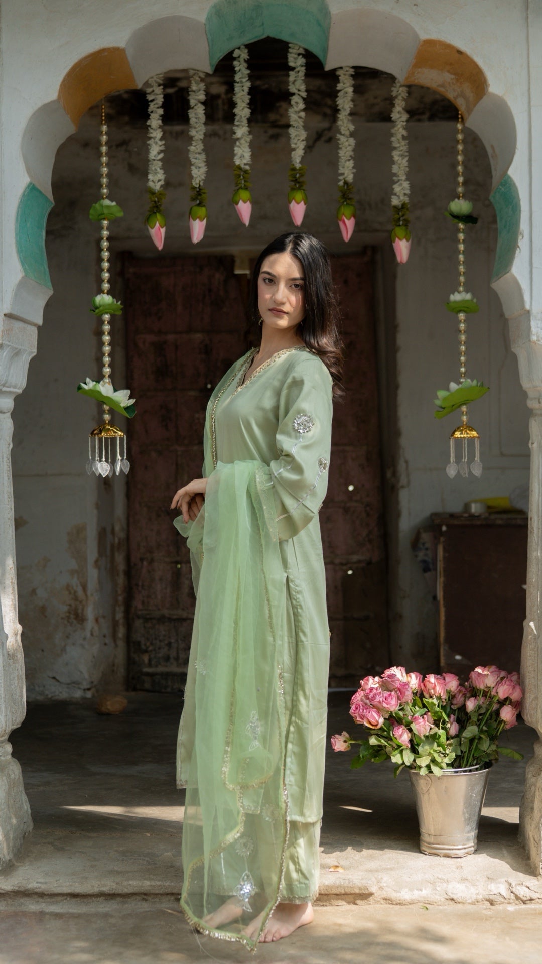 Machli   Hara  Suit Set