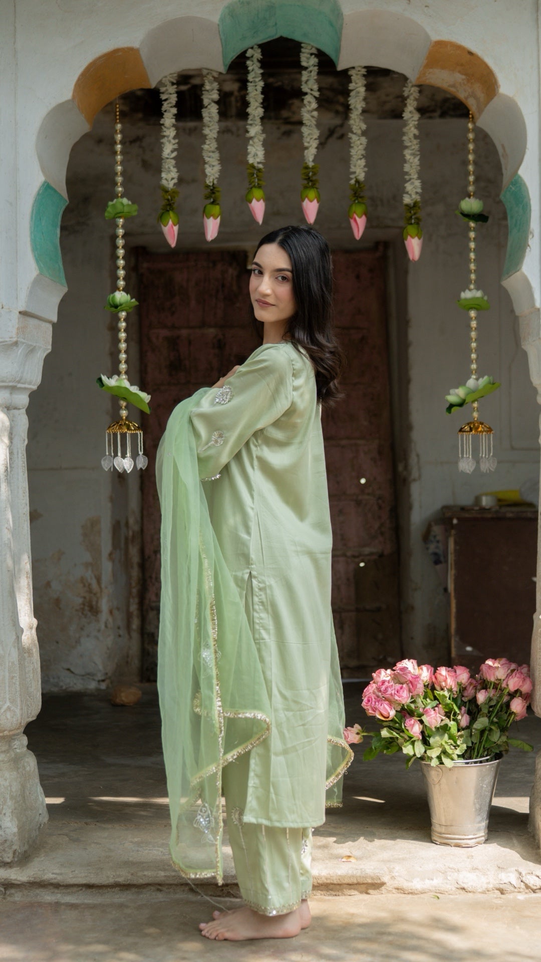 Machli   Hara  Suit Set