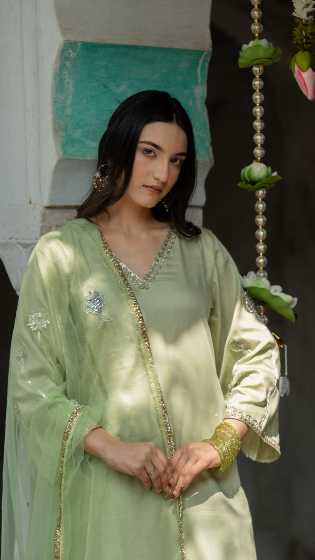 Machli   Hara  Suit Set