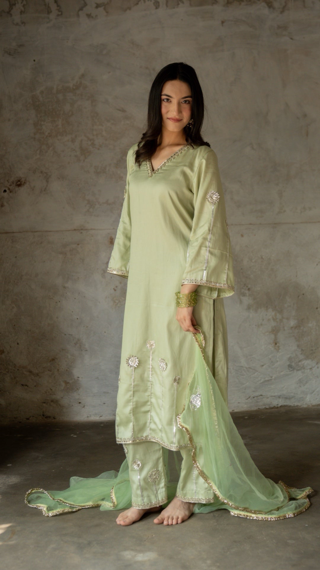 Machli   Hara  Suit Set