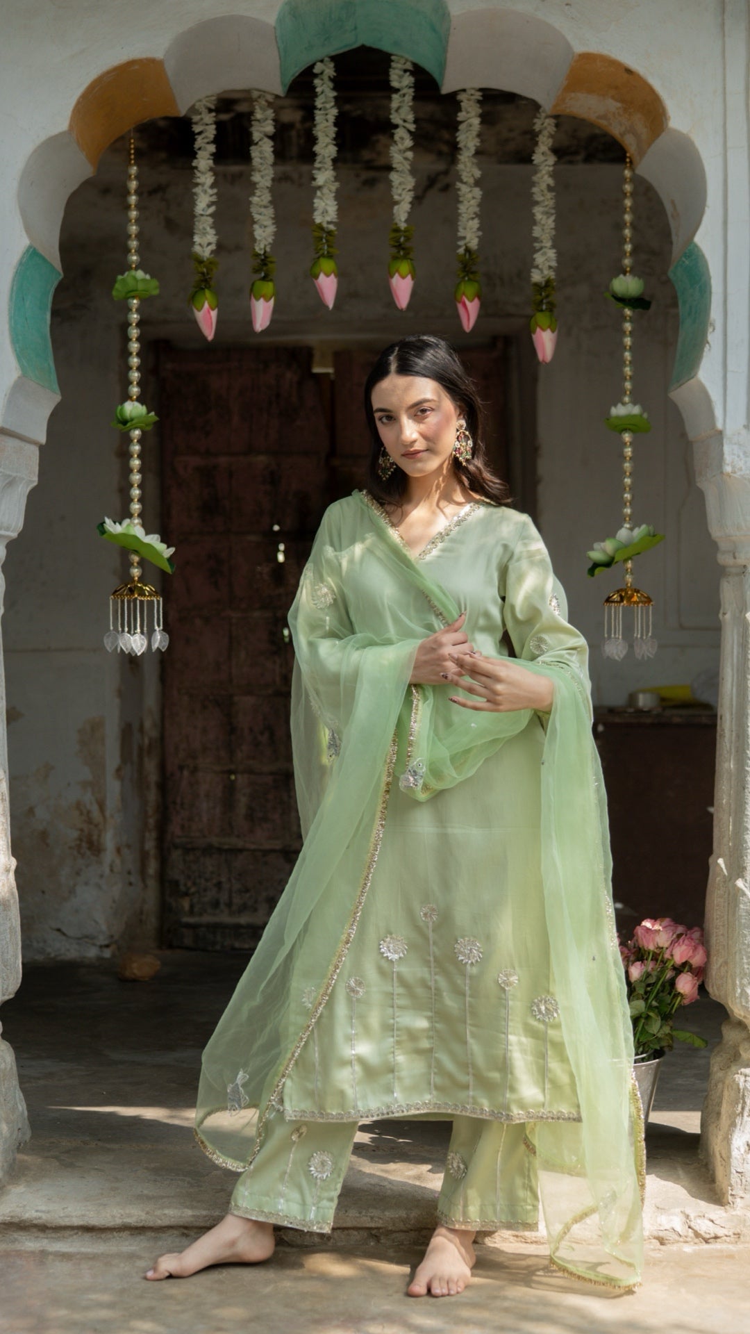 Machli   Hara  Suit Set