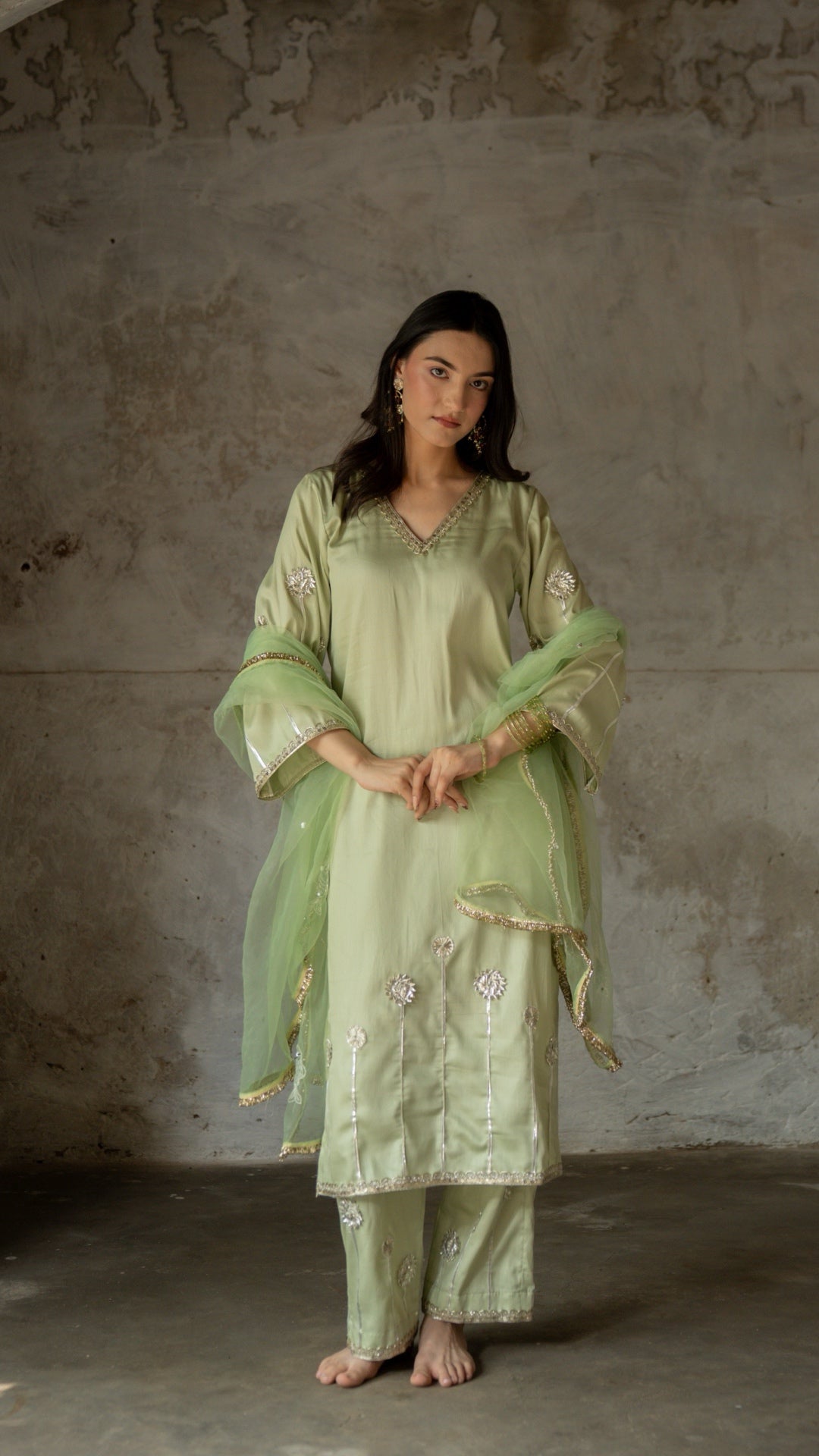 Machli   Hara  Suit Set