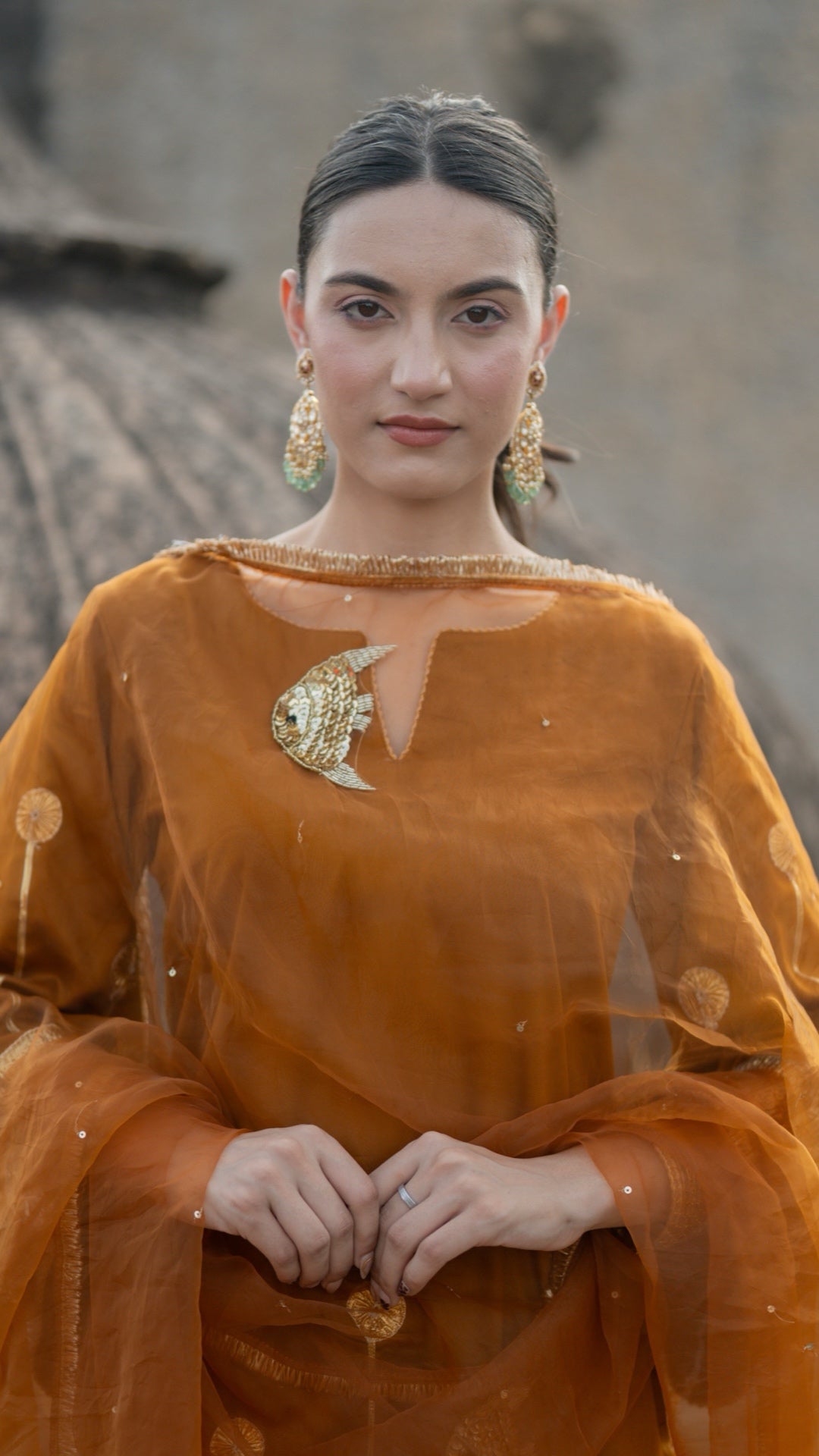 Sunehri Machli Suit Set